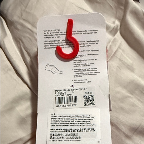 lululemon athletica Power Stride Socks - 3 Pair Pack - Picture 2 of 7